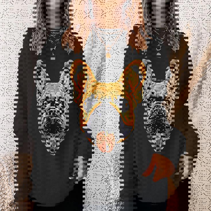 フレンチ・ブルドッグ・モチーフ グレート・デーン 犬 ブルドッグ グレート・デーン スウェットシャツ 彼女への贈り物