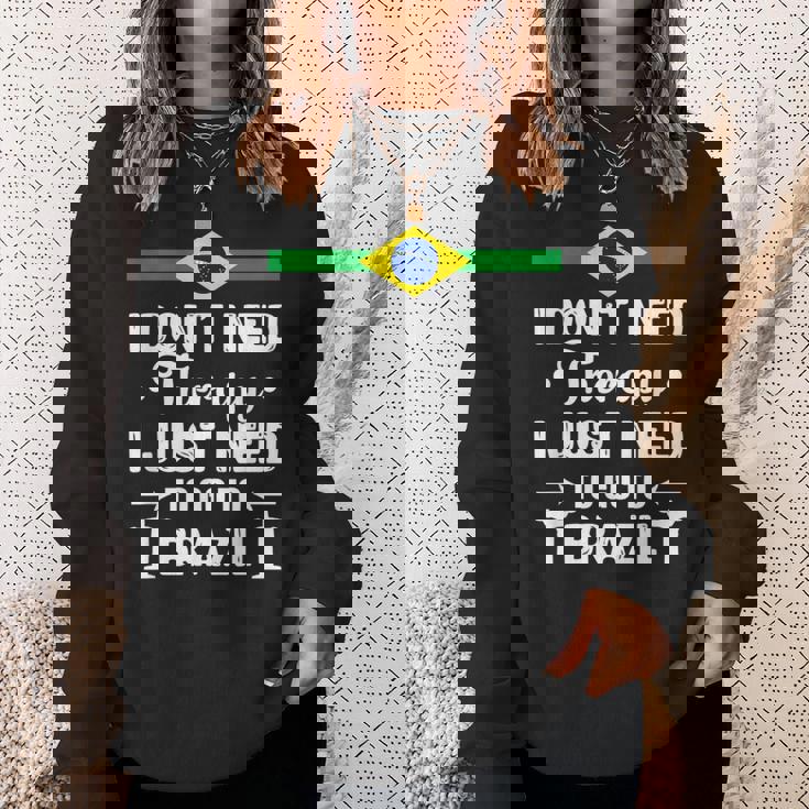 ブラジルのコルコバードのキリスト像 スウェットシャツ 彼女への贈り物