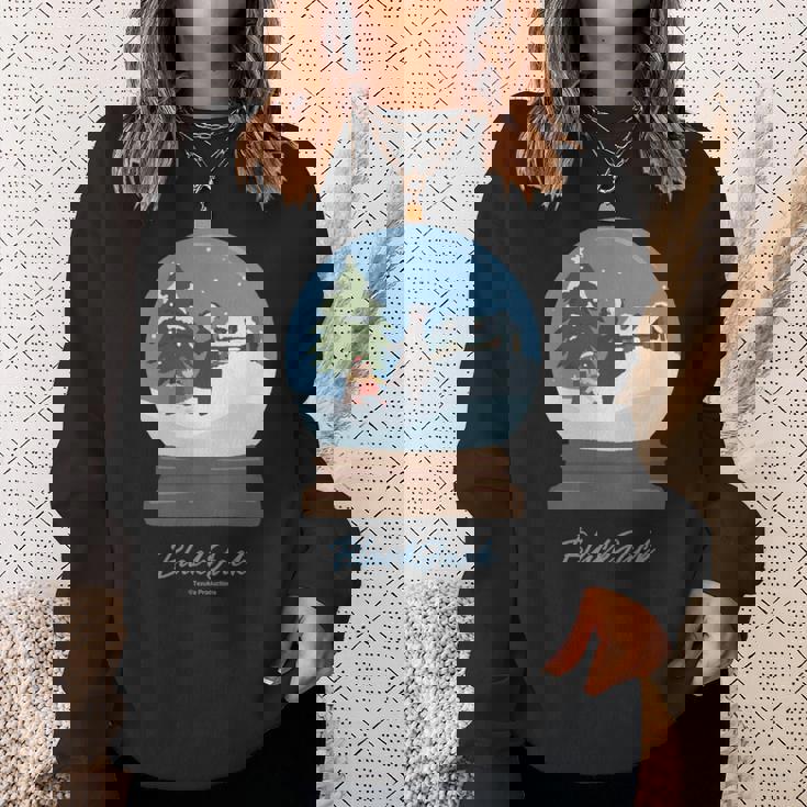 ブラック・ジャック クリスマス スノードームbj&ピノコ Ctezuka Productions 長袖tシャツ スウェットシャツ 彼女への贈り物