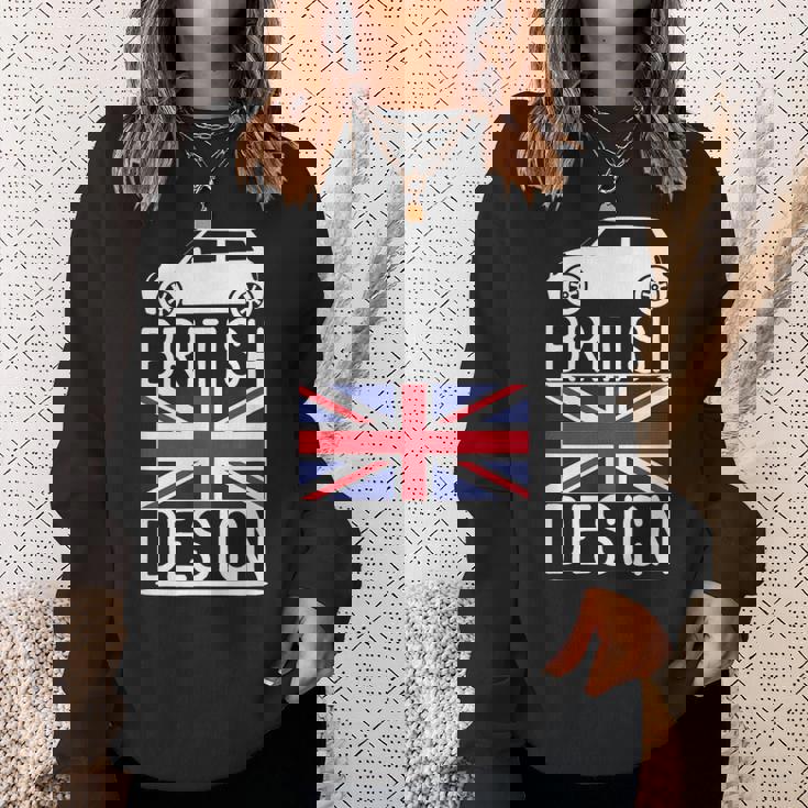 ブリティッシュクラシックカー ミニ スウェットシャツ 彼女への贈り物