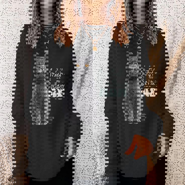 ブリティッシュショートヘア イギリス スウェットシャツ 彼女への贈り物