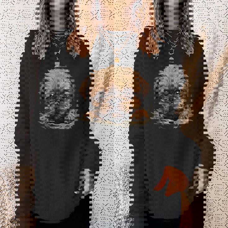 ブリュッセル・グリフォン スウェットシャツ 彼女への贈り物