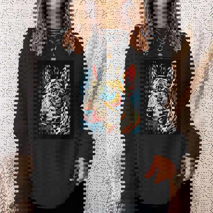 ブルテリア ミニチュア ブルテリア スウェットシャツ 彼女への贈り物