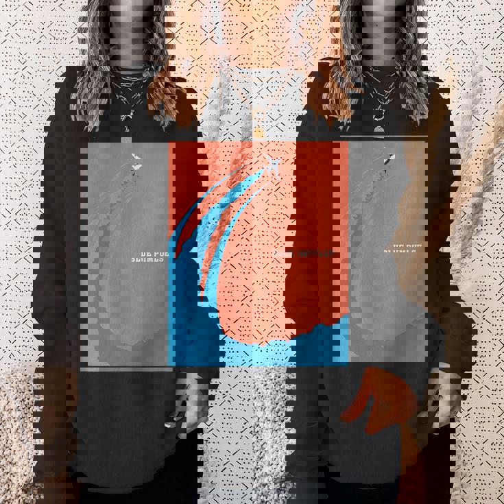 ブルーインパルスmoke スウェットシャツ 彼女への贈り物