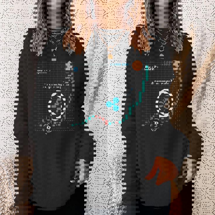 ブロックチェーン 暗号通貨コイン リップル クリプト Xrp ギフト スウェットシャツ 彼女への贈り物