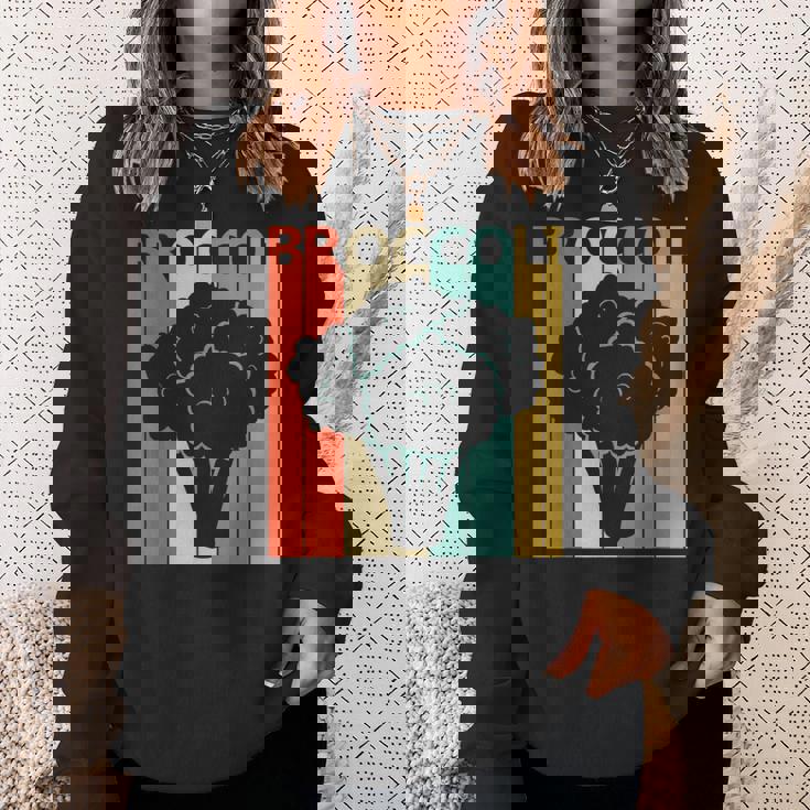 ブロッコリー コスチューム スウェットシャツ 彼女への贈り物