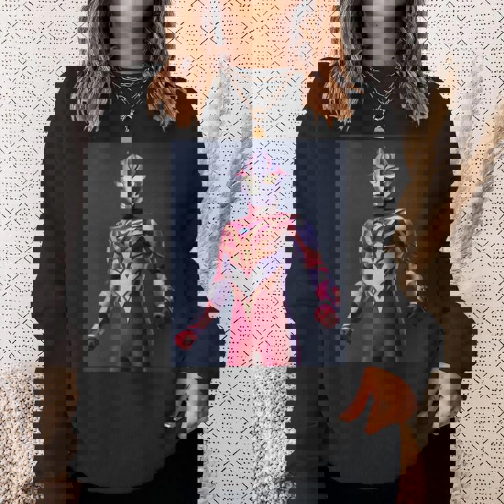 ブロマイドシリーズ ウルトラマンメビウス メビウスバーニングブレイブ 長袖tシャツ スウェットシャツ 彼女への贈り物