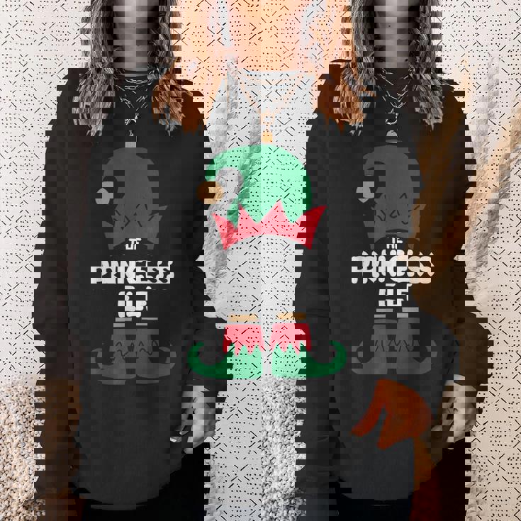 プリンセスエルフクリスマスシャツ ファミリーグループパーツ スウェットシャツ 彼女への贈り物