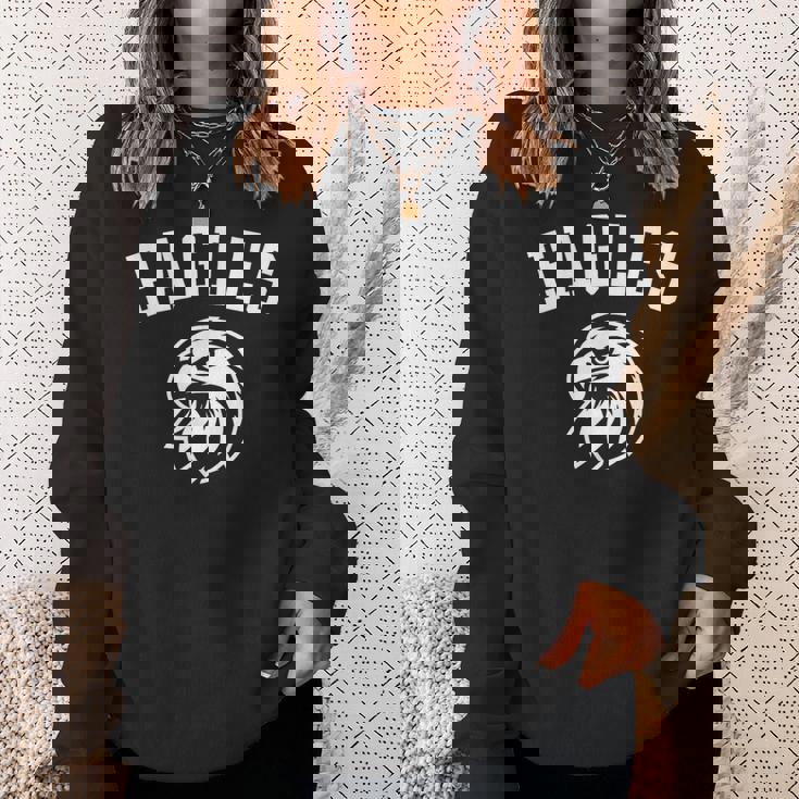 プレーヤーとファンのためのイーグルスマスコット スウェットシャツ 彼女への贈り物