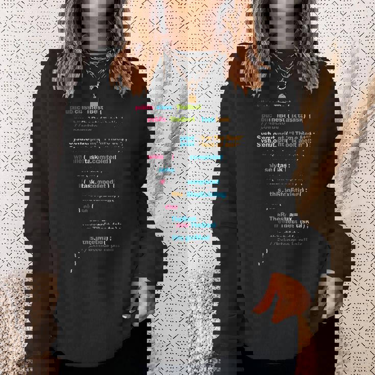 プログラムコード The Best スウェットシャツ 彼女への贈り物