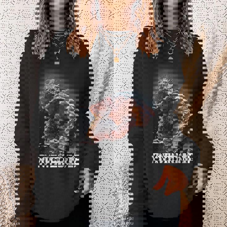 プロレス_007 スウェットシャツ 彼女への贈り物