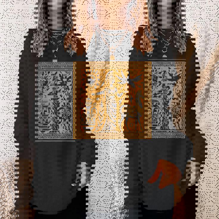 ヘラ 女神 ギリシャ神話 歴史 芸術 古代神話 スウェットシャツ 彼女への贈り物