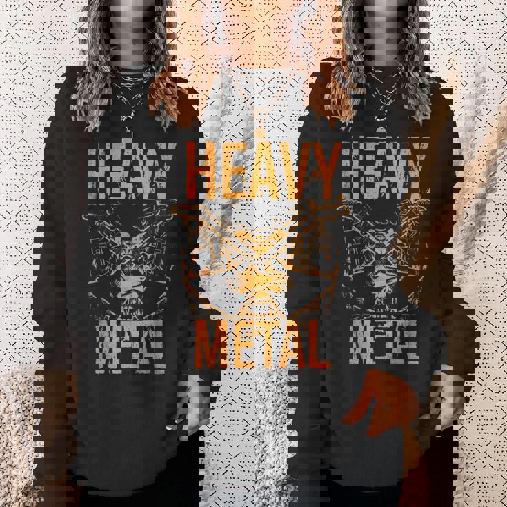 ヘヴィメタルミュージック スウェットシャツ 彼女への贈り物