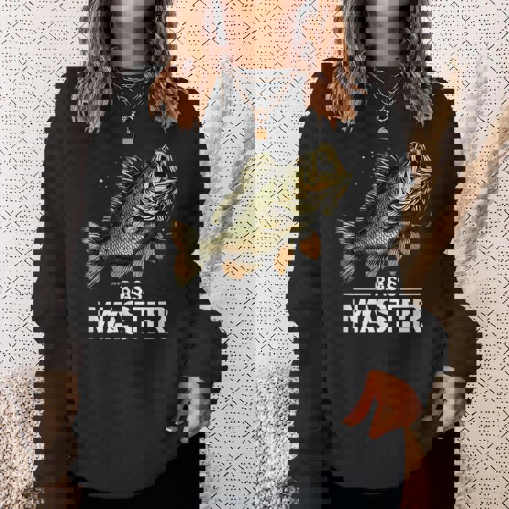 ベイトキャスター フィッシャーマン バスマスター ブラックバス釣り スウェットシャツ 彼女への贈り物