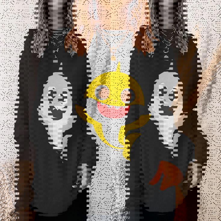 ベイビーシャーク・ハロー・サメもぞく・プレゼント・キッズ・メンズ・ウーマンズ スウェットシャツ 彼女への贈り物