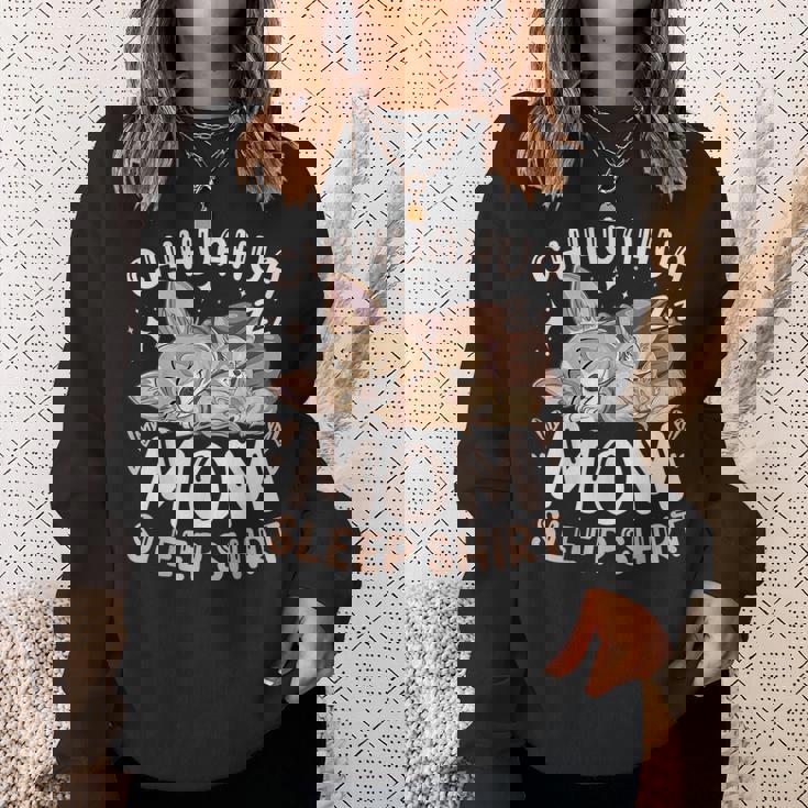 ベスト・チワワ・ママ・スリープ・シャツ、子犬と犬 スウェットシャツ 彼女への贈り物