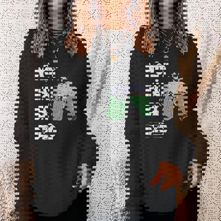 ベトナム ベトナム人 ベトナム語 モット・ハイ・バ・ドゾ ワン・ツー・スリー・チアーズ スウェットシャツ 彼女への贈り物