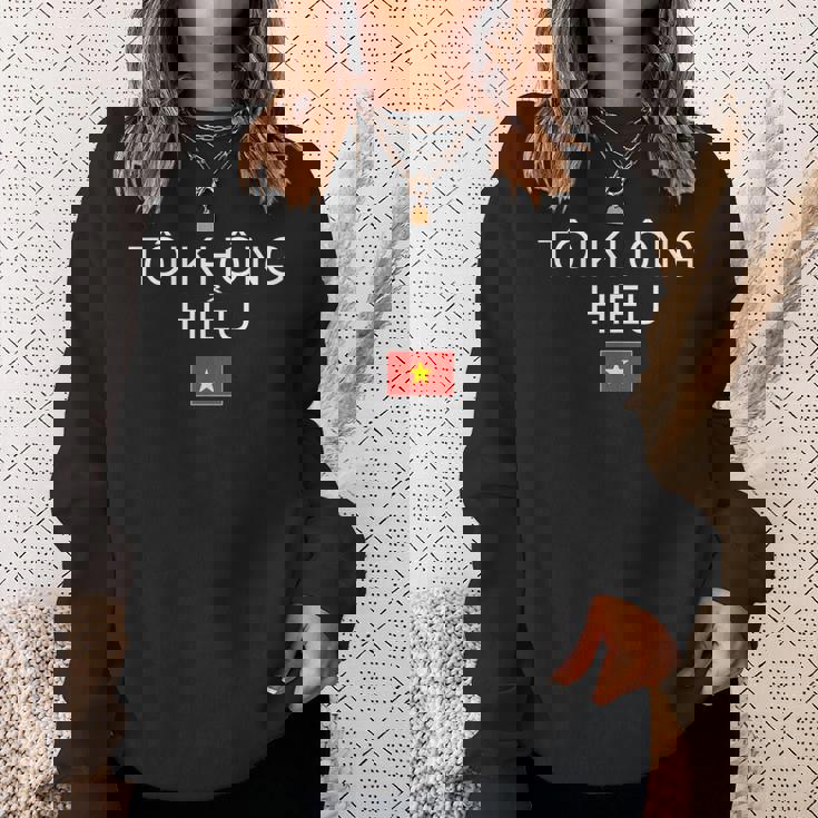 ベトナム語がわかりません ベトナム スウェットシャツ 彼女への贈り物