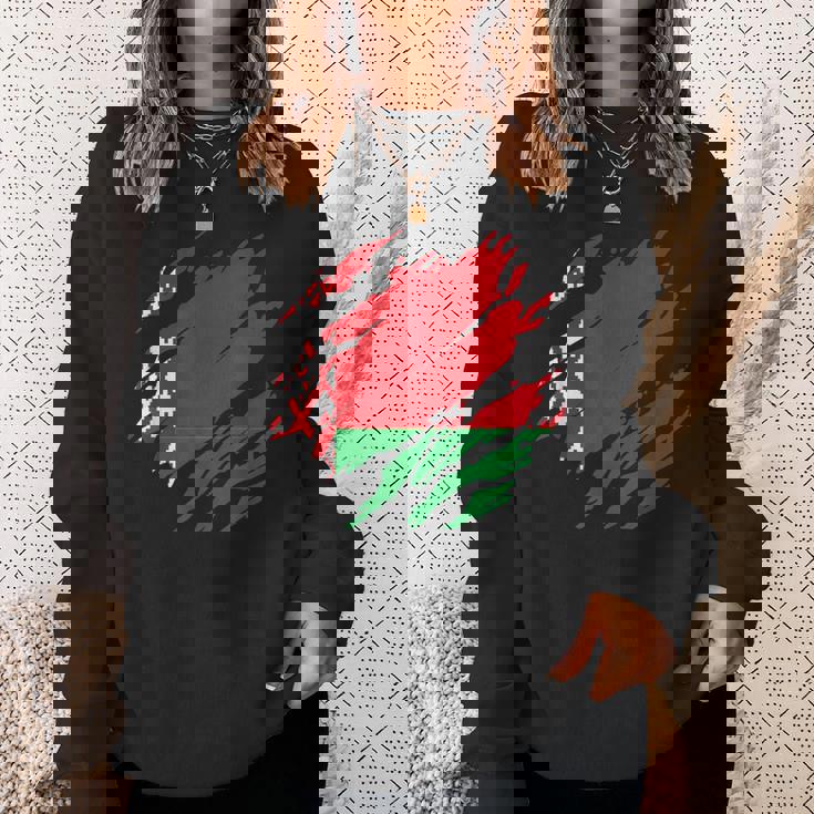 ベラルーシの旗ベラルーシ スウェットシャツ 彼女への贈り物