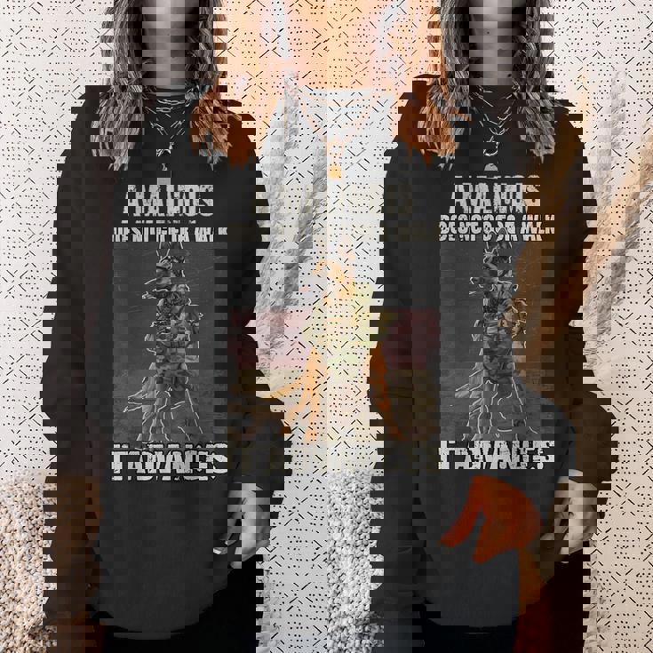 ベルジアン・シェパード・ドッグt（愛人と主人のマリノア用） スウェットシャツ 彼女への贈り物