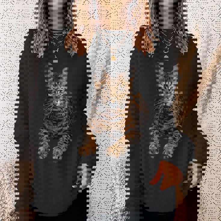 ベンガル猫 スウェットシャツ 彼女への贈り物