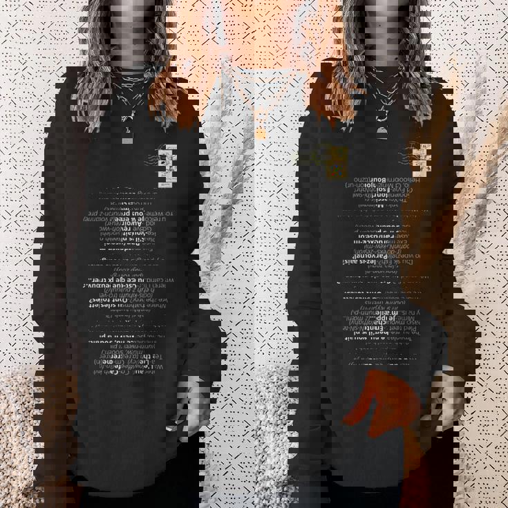 ベーシックなフランス語フレーズ 普段使いや旅行に スウェットシャツ 彼女への贈り物