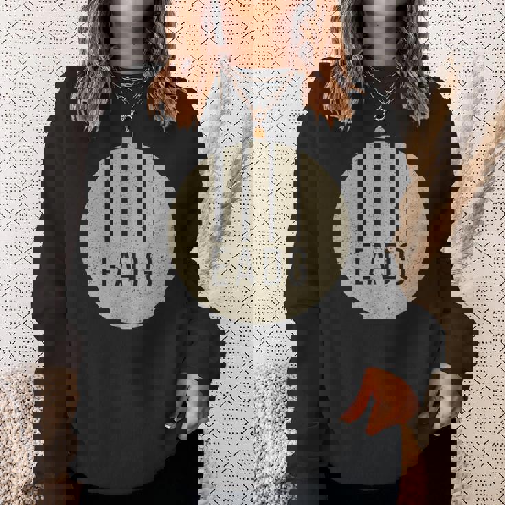 ベースギタリストベースプレーヤー Eadg 4弦 ベージュ アンティーク調 スウェットシャツ 彼女への贈り物