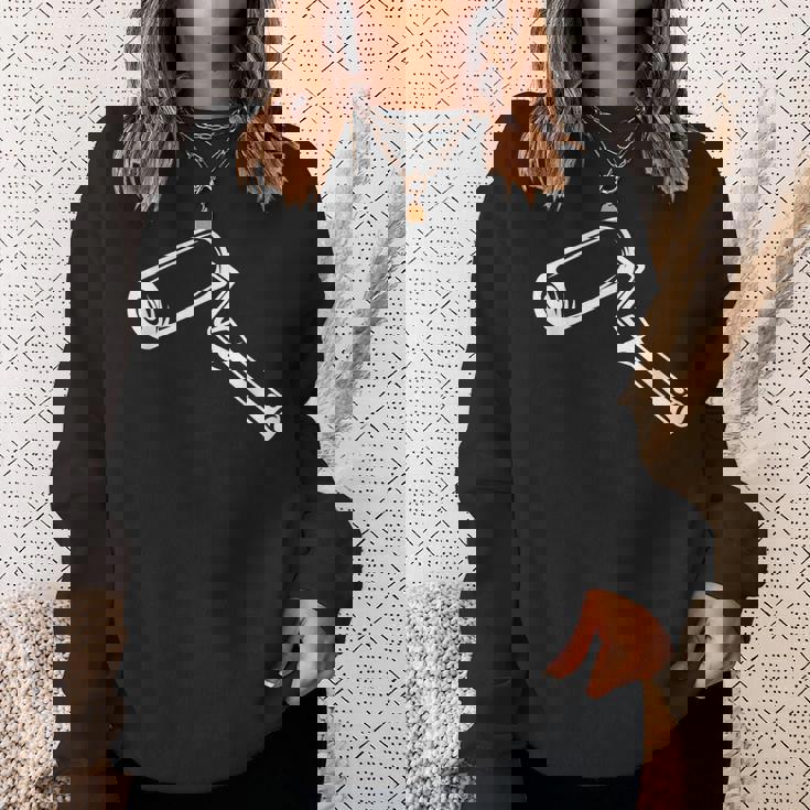 ペインティング・ローラー・スケッチ・ジャーニーマン スウェットシャツ 彼女への贈り物