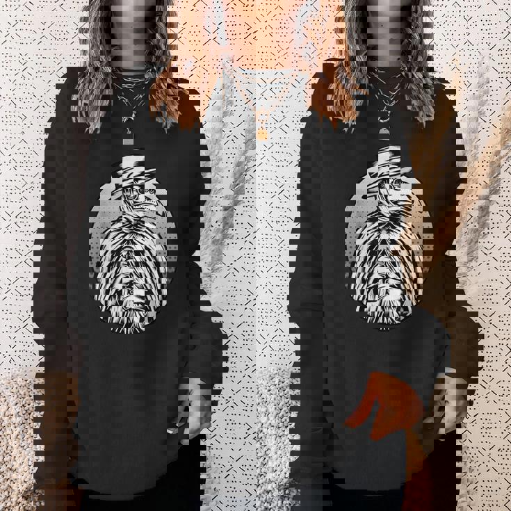 ペストドクタードクターバードマスク中世タロットギフト スウェットシャツ 彼女への贈り物