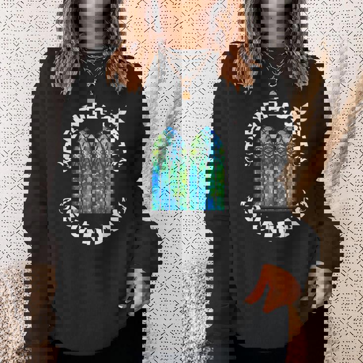 ペンテコステサンデーサービス ペンテコステのお祝いの日 スウェットシャツ 彼女への贈り物