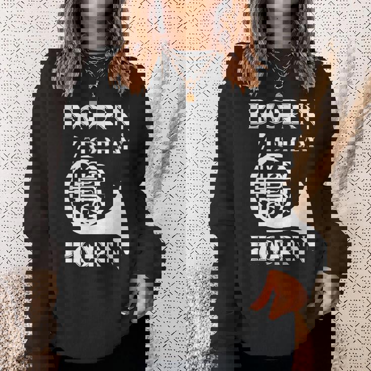 ホルン クラシックオーケストラ ホルニスト フレンチホルン 吹奏楽 スウェットシャツ 彼女への贈り物