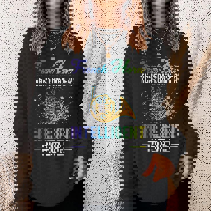 ホルン・ホルニスト フレンチホルン奏者 スウェットシャツ 彼女への贈り物