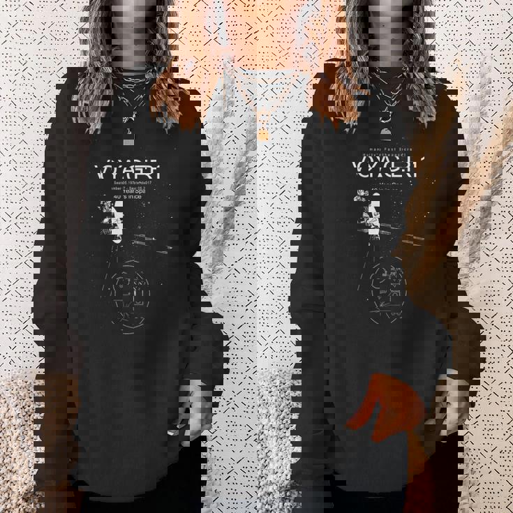 ボイジャー1-人類最遠宇宙船-宇宙40年 スウェットシャツ 彼女への贈り物