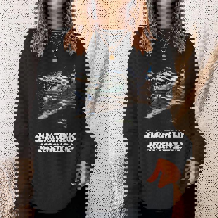 ボンバルディーノクロコダイルラスティージュジェンアルファ X ミームクロコ スウェットシャツ 彼女への贈り物