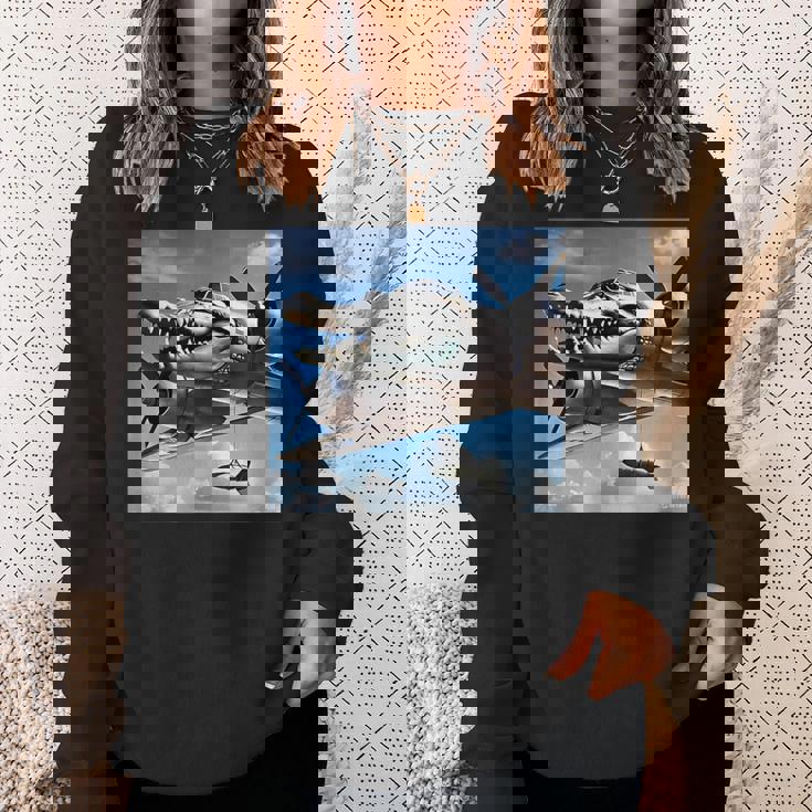 ボンバルディーノクロコディーノファニージェンアルファシャークミーム スウェットシャツ 彼女への贈り物