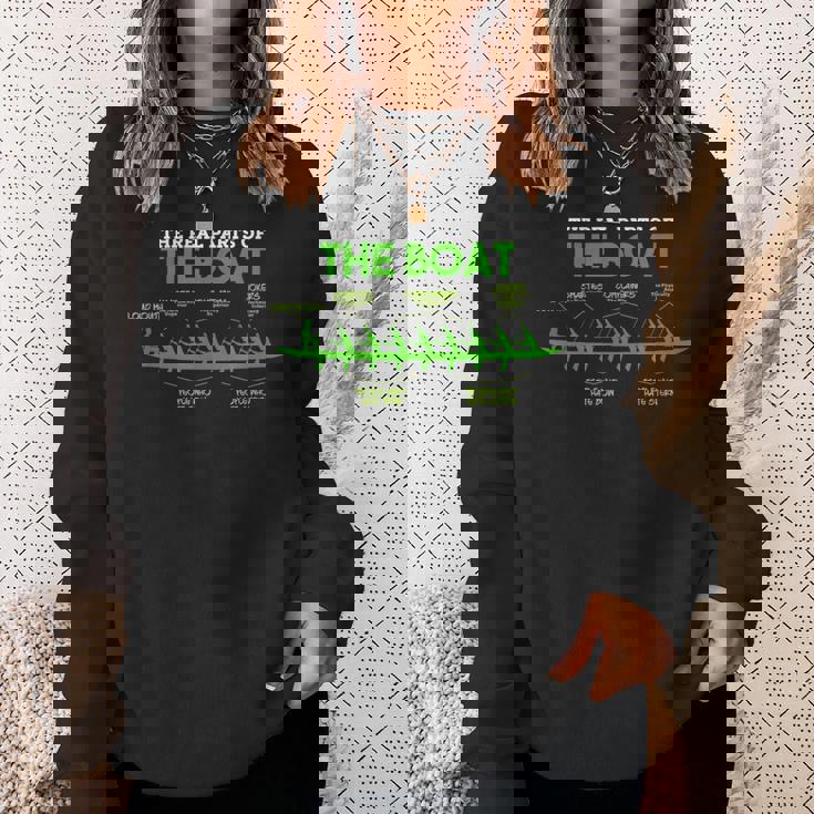 ボートの本物のパーツ ローワーローイング。 スウェットシャツ 彼女への贈り物