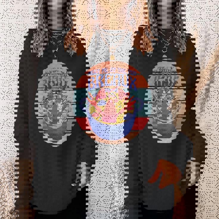 ポット ロブスター ザリガニ マッドバグ シーフード ロブスターで会いましょう スウェットシャツ 彼女への贈り物