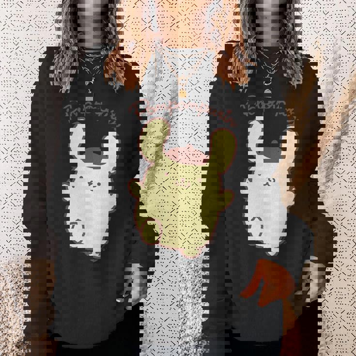 ポムポムプリン ジャンプ ダークカラー スウェットシャツ 彼女への贈り物