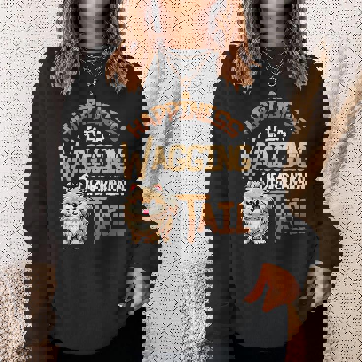 ポメラニアン犬種ポメラニアン スウェットシャツ 彼女への贈り物