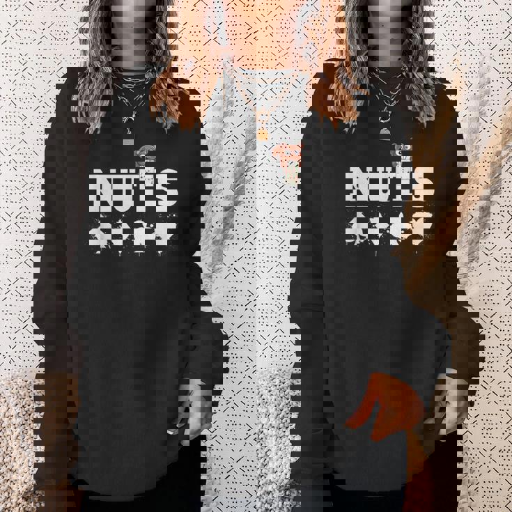 メンズ ポーカーデザイン リスの実カードゲーム ポーカーギフト スウェットシャツ 彼女への贈り物