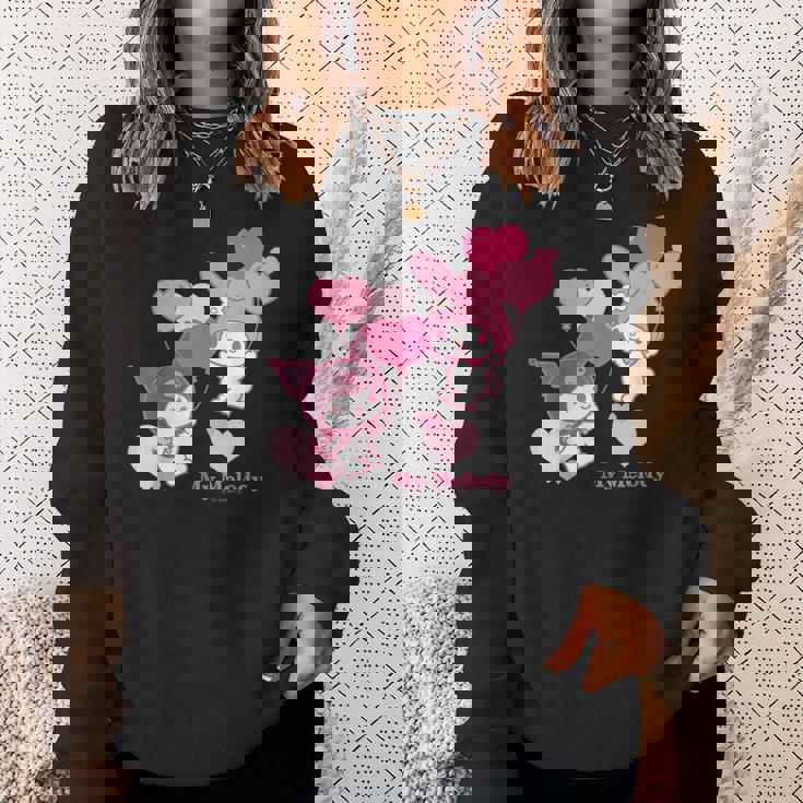 マイメロディ Usデザイン ハート スウェットシャツ 彼女への贈り物