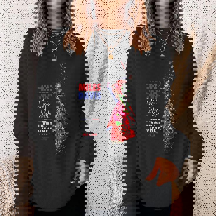 マイルス・デイビス、メルシー・マイルズ！ スウェットシャツ 彼女への贈り物