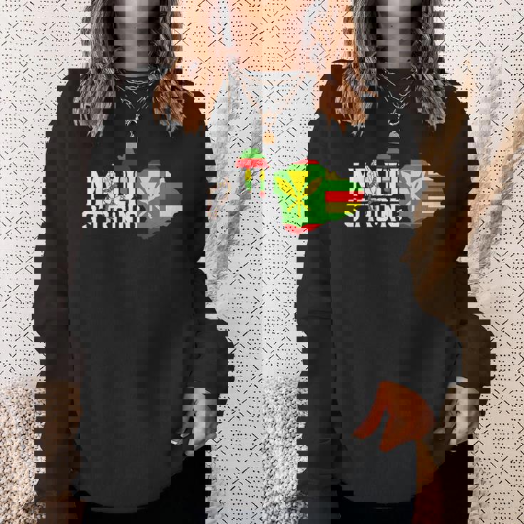 マウイ・ハワイ・ストロングのために祈って スウェットシャツ 彼女への贈り物