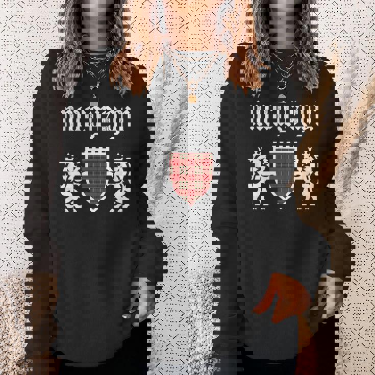 マクレガー一族タータン、スコットランド格子縞、マクレガーファミリー スウェットシャツ 彼女への贈り物