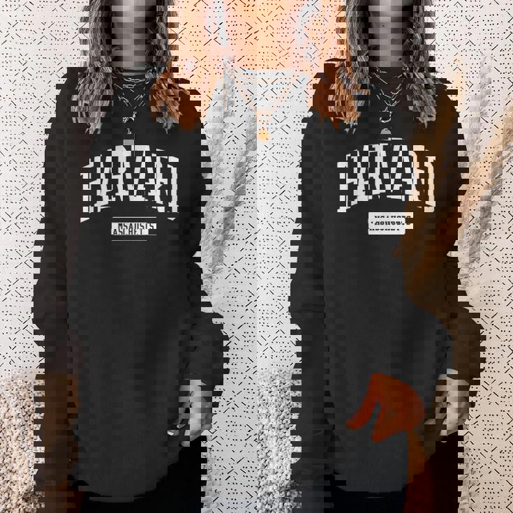 マサチューセッツ州ハーバード州マサチューセッツ州ビンテージアスレチックスポーツデザイン スウェットシャツ 彼女への贈り物