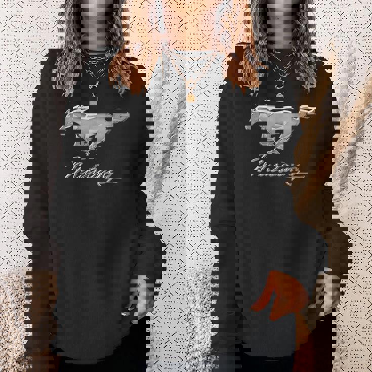 マスタングエンブレム スウェットシャツ 彼女への贈り物