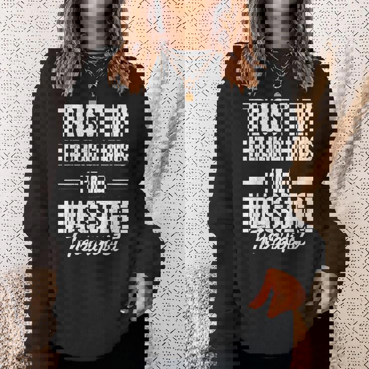 マッサージセラピスト スウェットシャツ 彼女への贈り物