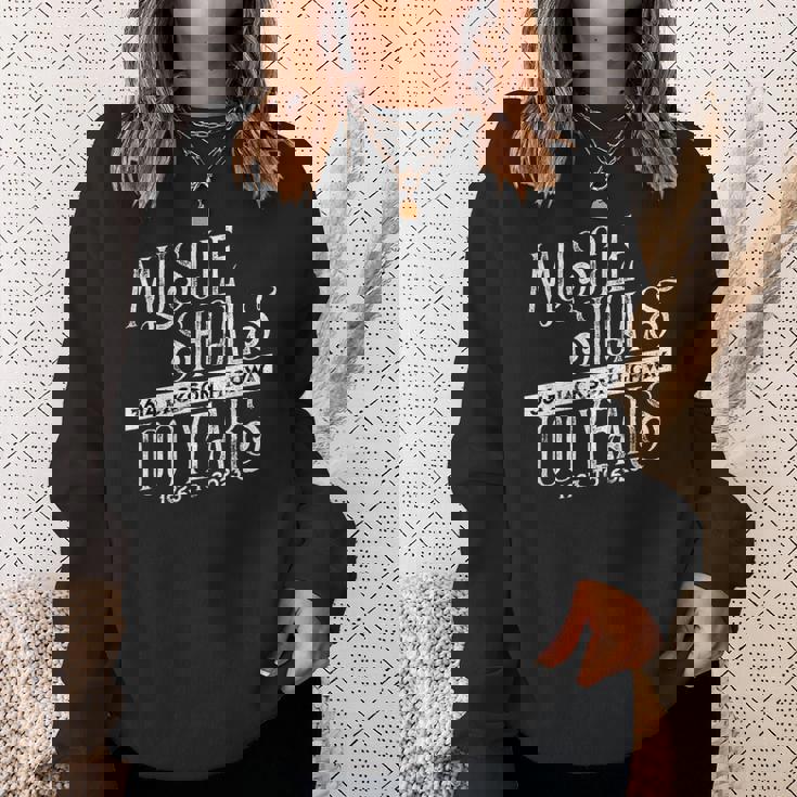 マッスルショールズ Al 100周年記念 ヴィンテージソウルファン向け スウェットシャツ 彼女への贈り物