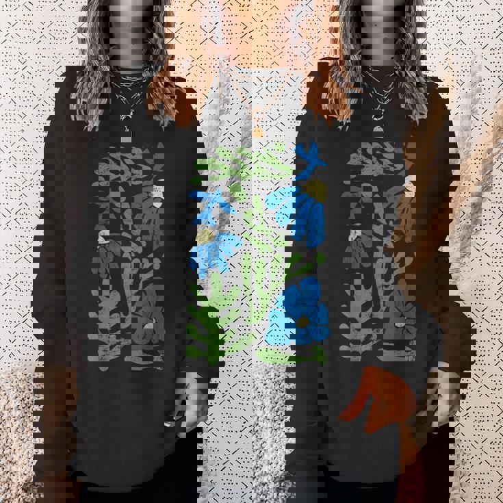 マティス 絵画 美的 造花 抽象 秋 スウェットシャツ 彼女への贈り物