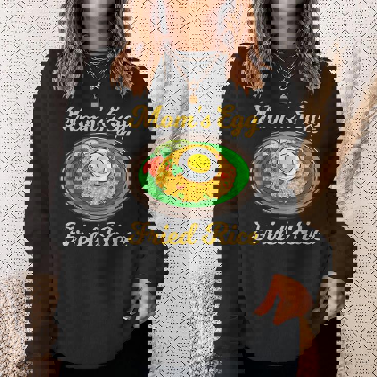 ママの卵 チャーハン目玉焼き スウェットシャツ 彼女への贈り物